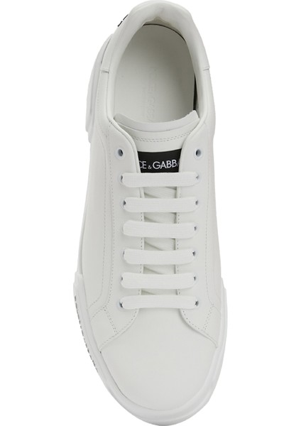Portofino Beyaz Erkek Deri Sneaker fırsatları