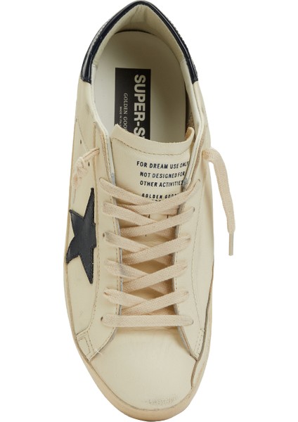 Super Star Bej Erkek Deri Sneaker fırsatları