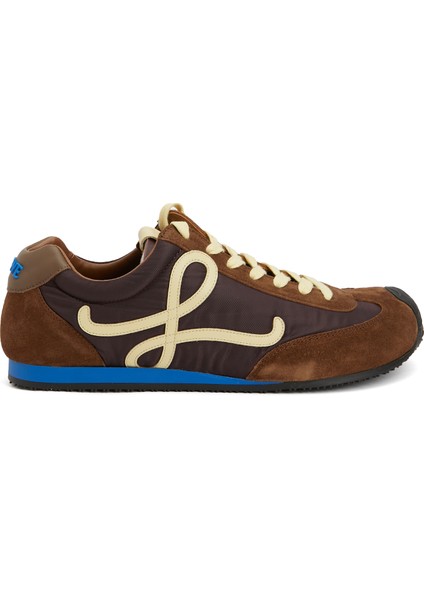 Flow Runner Sarı Kahve Erkek Deri Sneaker