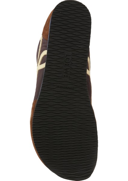 Flow Runner Sarı Kahve Erkek Deri Sneaker