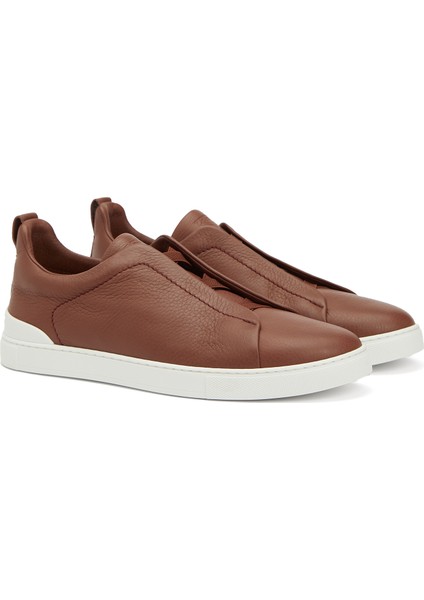 Kahverengi Erkek Deri Sneaker fiyatları