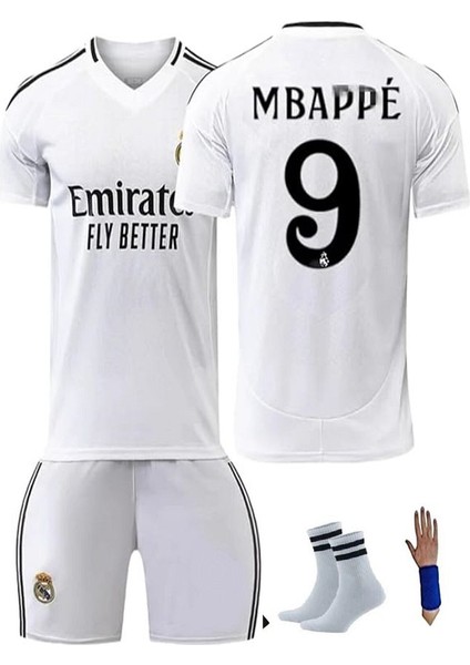 24/25 Sezon Mbappe Beyaz Real.madrid. Forma Takımı 4 Parça