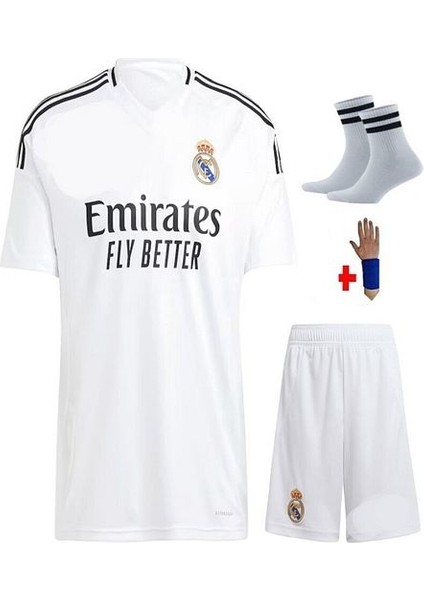 24/25 Sezon Mbappe Beyaz Real.madrid. Forma Takımı 4 Parça modelleri