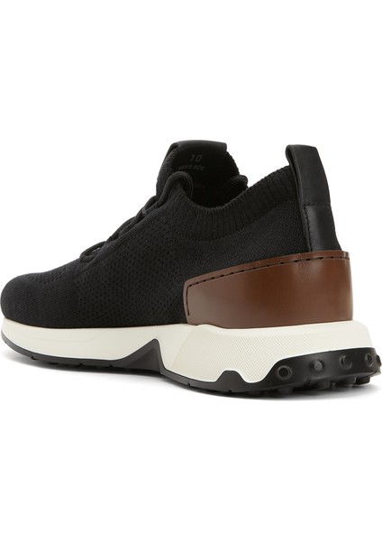 Siyah Erkek Keten Sneaker modelleri