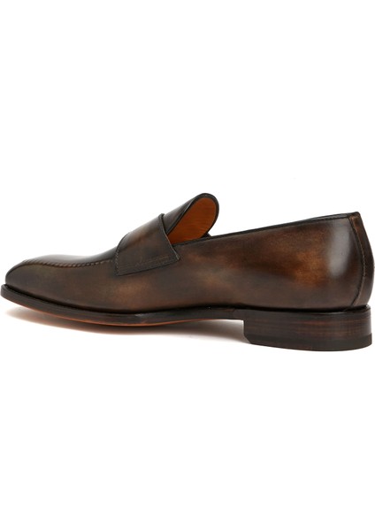 Riviera Reserve Gri Erkek Deri Loafer modelleri