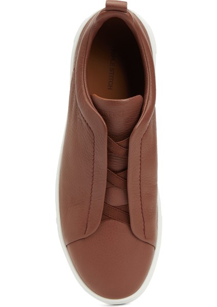 Kahverengi Erkek Deri Sneaker fırsatları