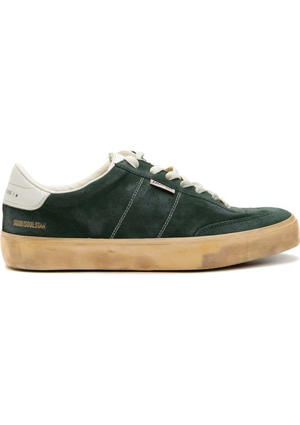 Soul Star Koyu Yeşil Erkek Deri Sneaker