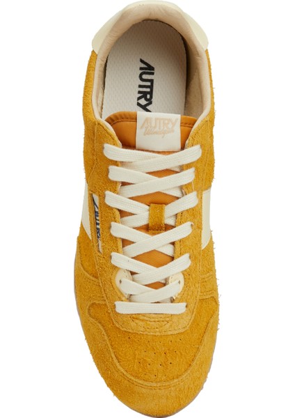 Sarı Erkek Deri Sneaker