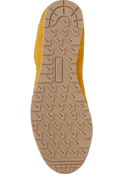 Sarı Erkek Deri Sneaker
