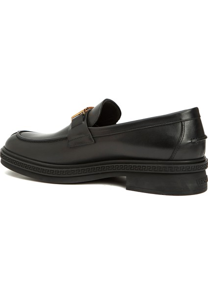 Siyah Erkek Deri Loafer