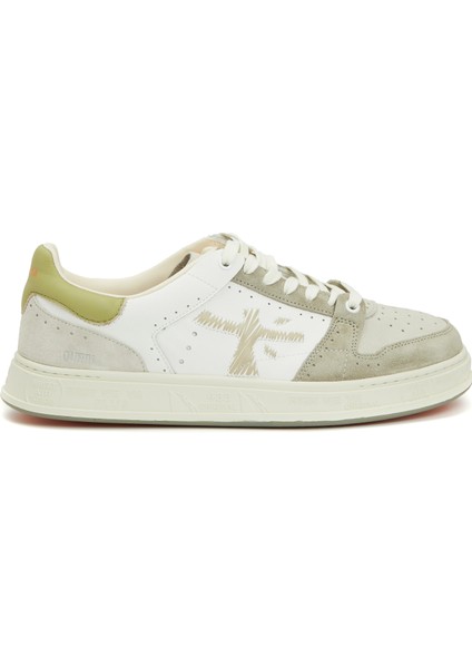 Quinn Beyaz Erkek Deri Sneaker