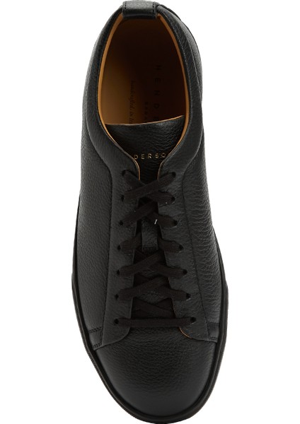 Lacivert Erkek Deri Sneaker fırsatları