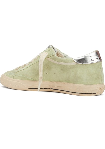 Super Star Yeşil Erkek Deri Sneaker modelleri