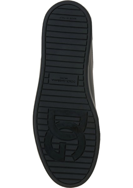 Siyah Erkek Deri Sneaker