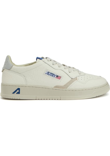 Beyaz Erkek Deri Sneaker