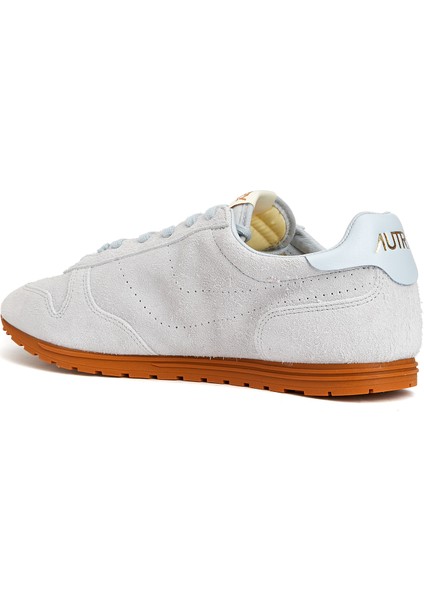 Gri Erkek Deri Sneaker