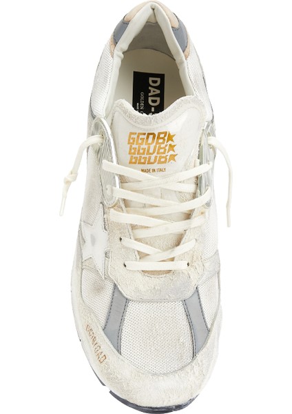 Dad Beyaz Silver Erkek Deri Sneaker fırsatları