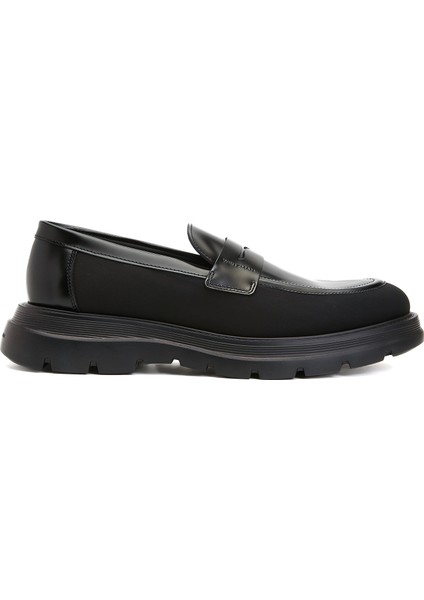 La Penny Siyah Erkek Loafer