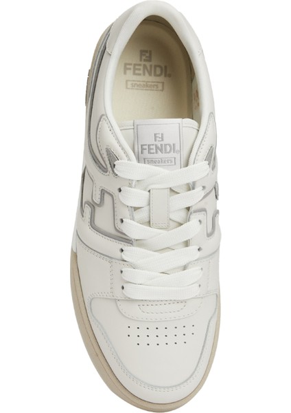 Match Beyaz Erkek Deri Sneaker fırsatları