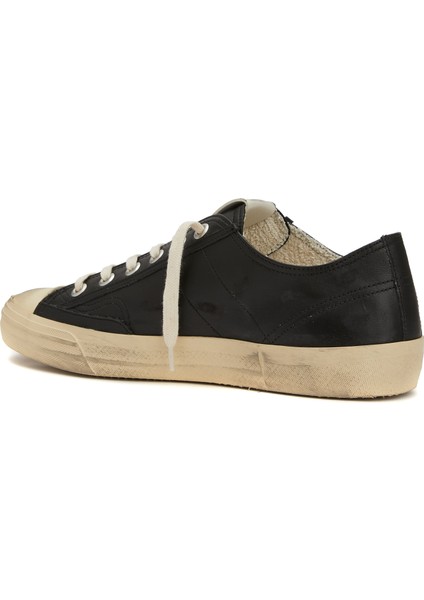 V-Star Siyah Erkek Deri Sneaker