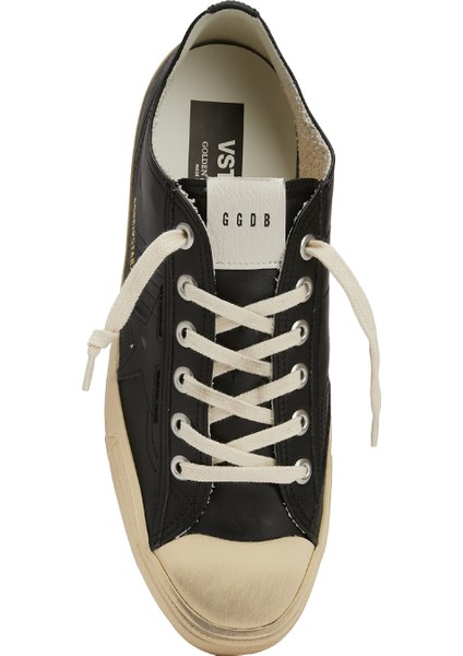 V-Star Siyah Erkek Deri Sneaker