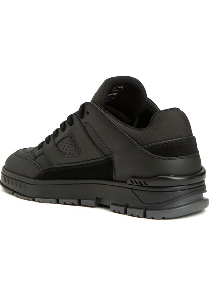 Area Lo Siyah Erkek Deri Sneaker modelleri