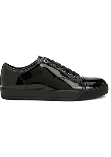 Siyah Erkek Deri Sneaker