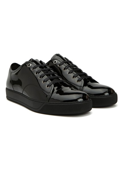 Siyah Erkek Deri Sneaker