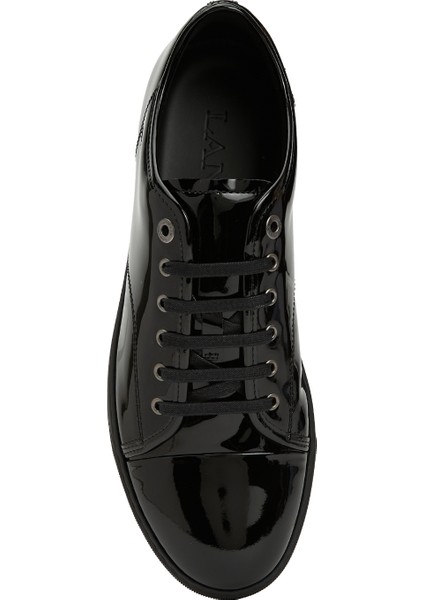 Siyah Erkek Deri Sneaker
