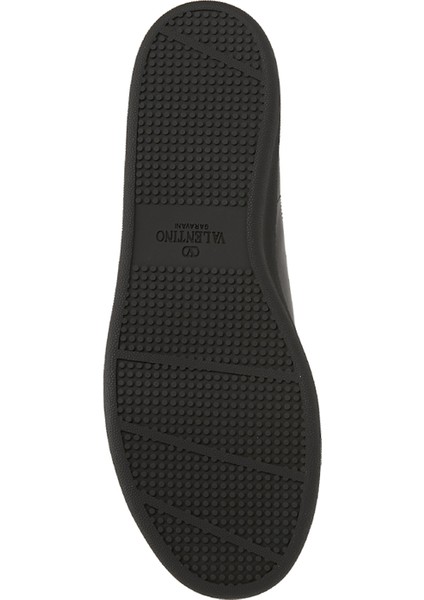 Royco Siyah Kadın Deri Sneaker
