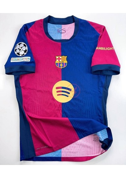Barcelona 2024-25 Yeni Sezon Isimsiz Yetişkin Iç Saha Forması Parçalı