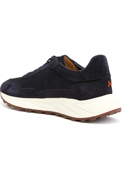 Sirio Lacivert Erkek Süet Sneaker