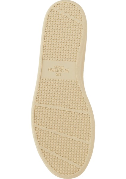 Beyaz Erkek Deri Sneaker