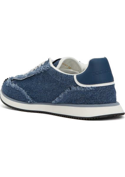 Mavi Logo Detaylı Erkek Denim Sneaker modelleri