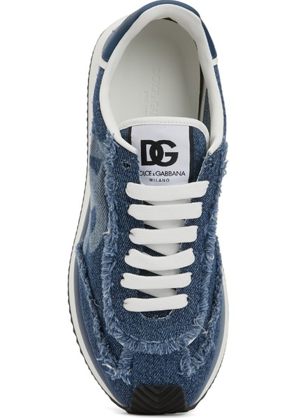 Mavi Logo Detaylı Erkek Denim Sneaker fırsatları
