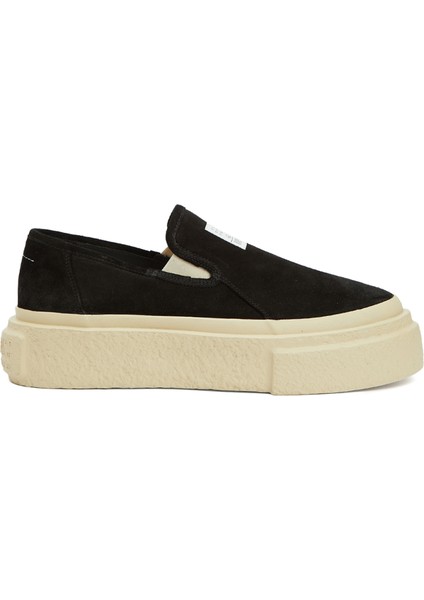 Siyah Erkek Deri Sneaker
