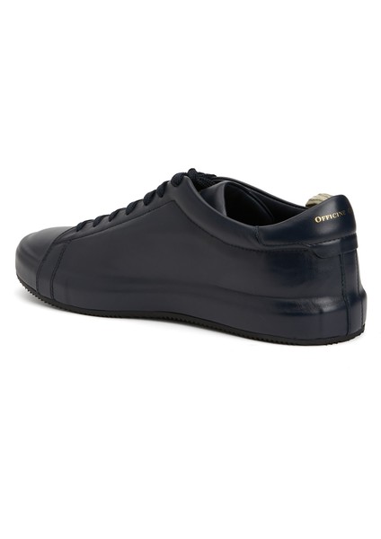 Essence Mavi Erkek Deri Sneaker