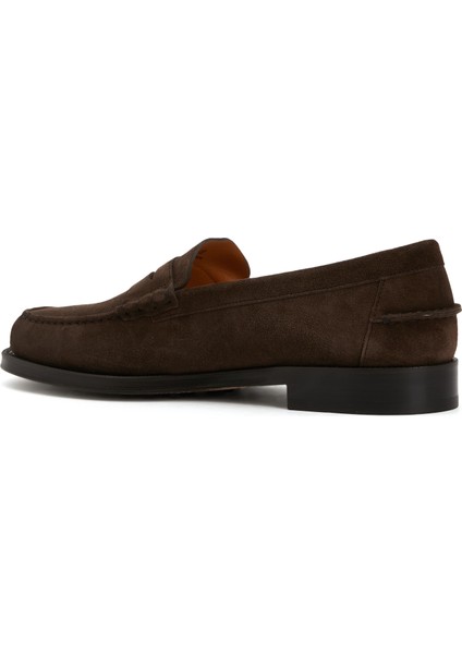 Kahverengi Erkek Deri Loafer modelleri