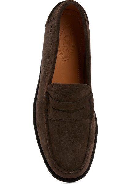 Kahverengi Erkek Deri Loafer fırsatları