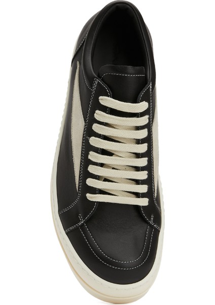 Siyah Erkek Deri Sneaker