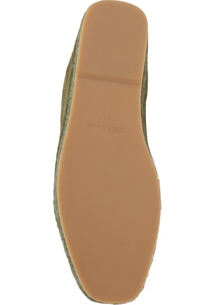 Haki Erkek Deri Espadril