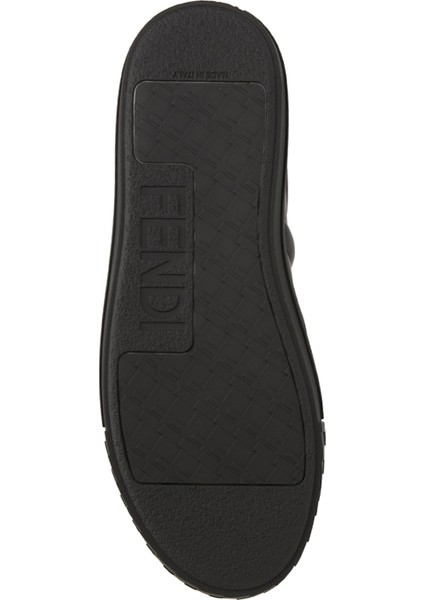 Siyah Erkek Deri Sneaker