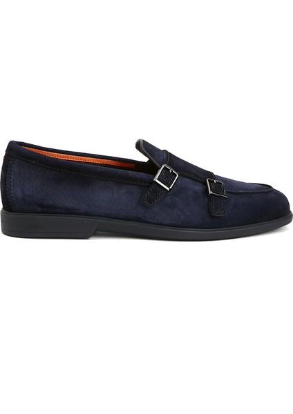 Lacivert Erkek Deri Loafer