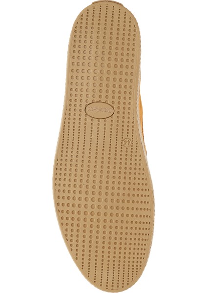 Turuncu Erkek Süet Loafer