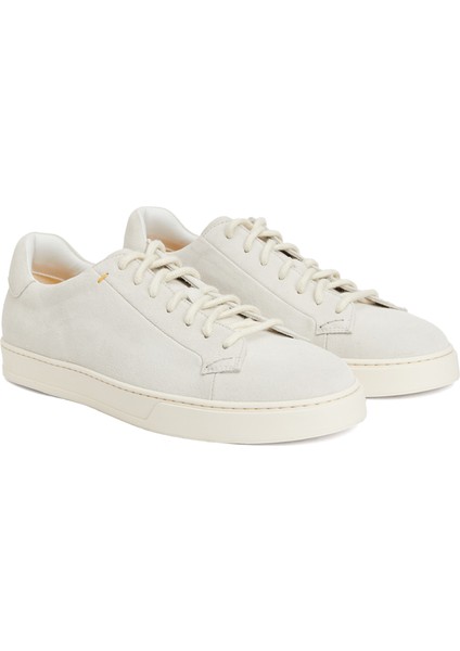 Ekru Erkek Süet Sneaker