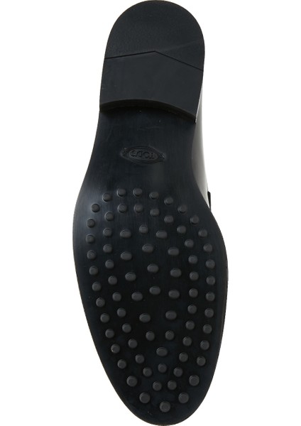 Siyah Erkek Deri Loafer