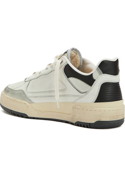 Forty2 Beyaz Erkek Deri Sneaker