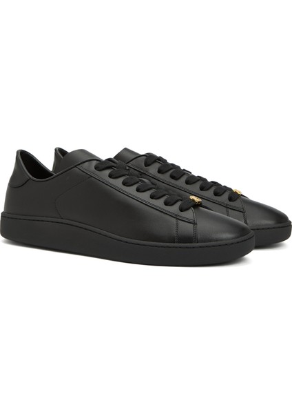 Siyah Erkek Deri Sneaker
