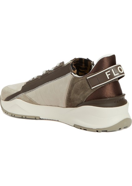 Flow Bej Erkek Deri Sneaker