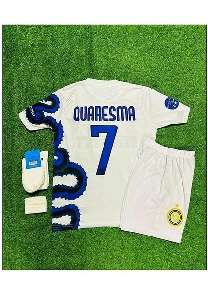 I.n.t.e.r 2010 Dragon Desenli Ricardo Quaresma Çocuk Forması 4'lü Set
